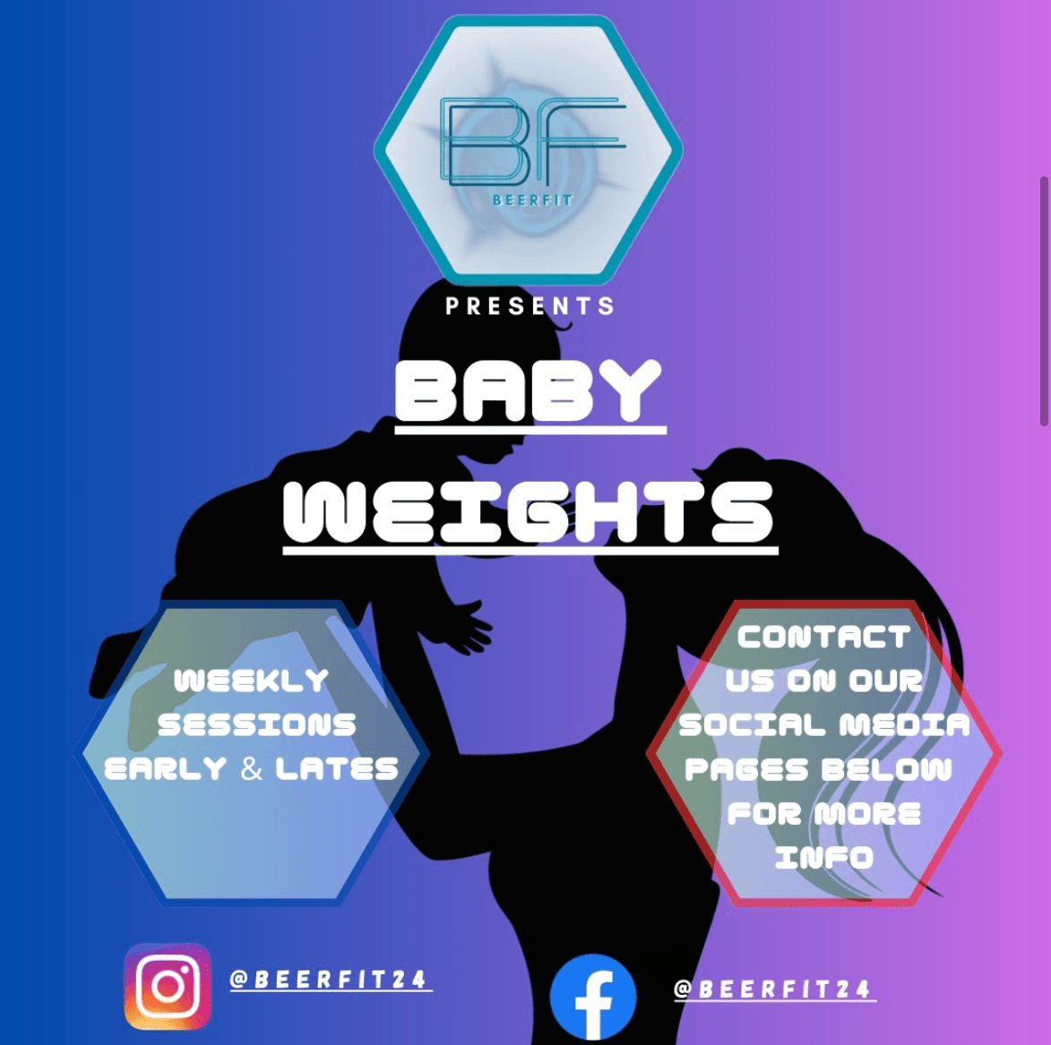 Beer Fit Baby Weights post
